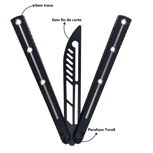 Canivete Butterfly CNV-72