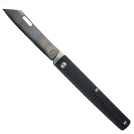 Canivete Lâmina Sheepfoot em Aço VG10 -Corte Seguro cabo G10