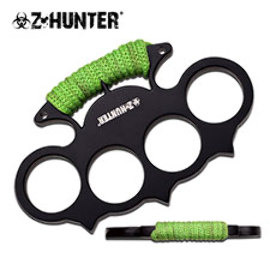 Soco Inglês Em Aço, Com Paracord Verde Original Z-hunter