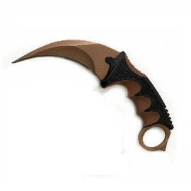 Karambit Lua Tek Cobre Full Tang com Bainha