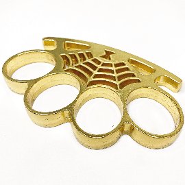 Soco Inglês Dourado Teia de Aranha